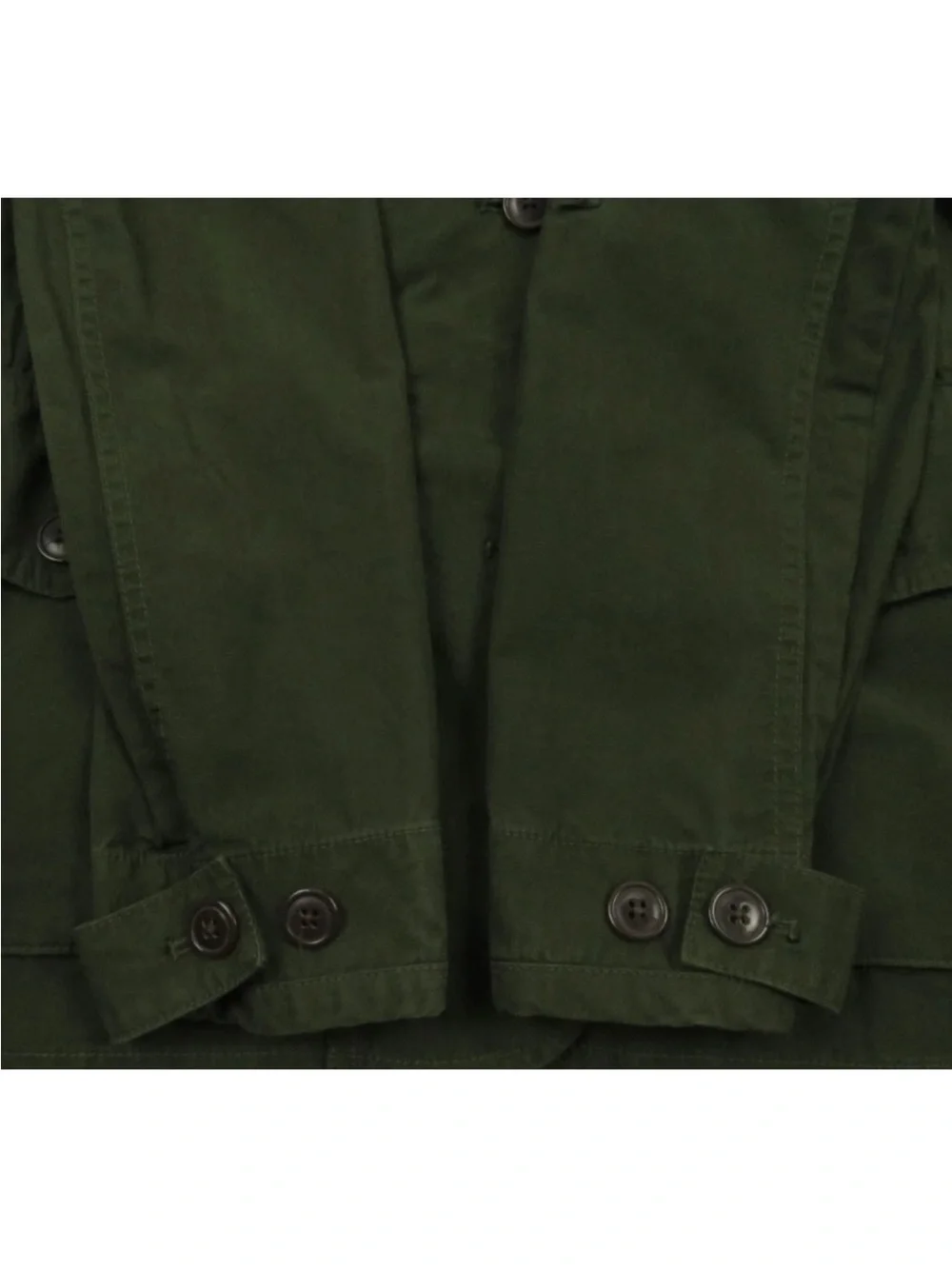 NWT J Crew Military Field Cargo Utility Hooded Full Zip Button Coat Jacket XS